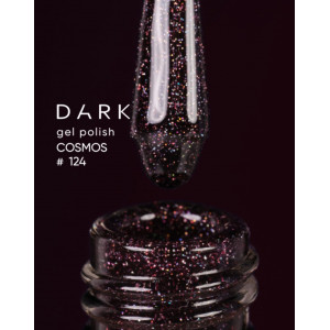 Dark gel polish 124, 6 ml